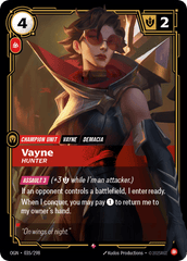Vayne, Hunter - 035/298 - Rare - Origins