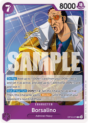 Borsalino - OP16-073 - Rare - The Time Of Battle