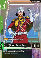 Char Aznable - ST03-011 - Common (Alternate Art) - Zeon's rush