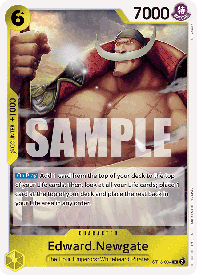 Edward.Newgate - ST13-004 - Common - Ultra Deck: The Three Brothers
