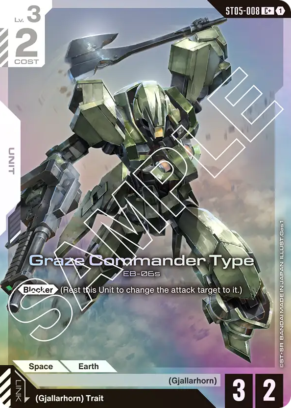 Graze Commander Type - ST05-008 - Common (Alternate Art) - Iron Bloom