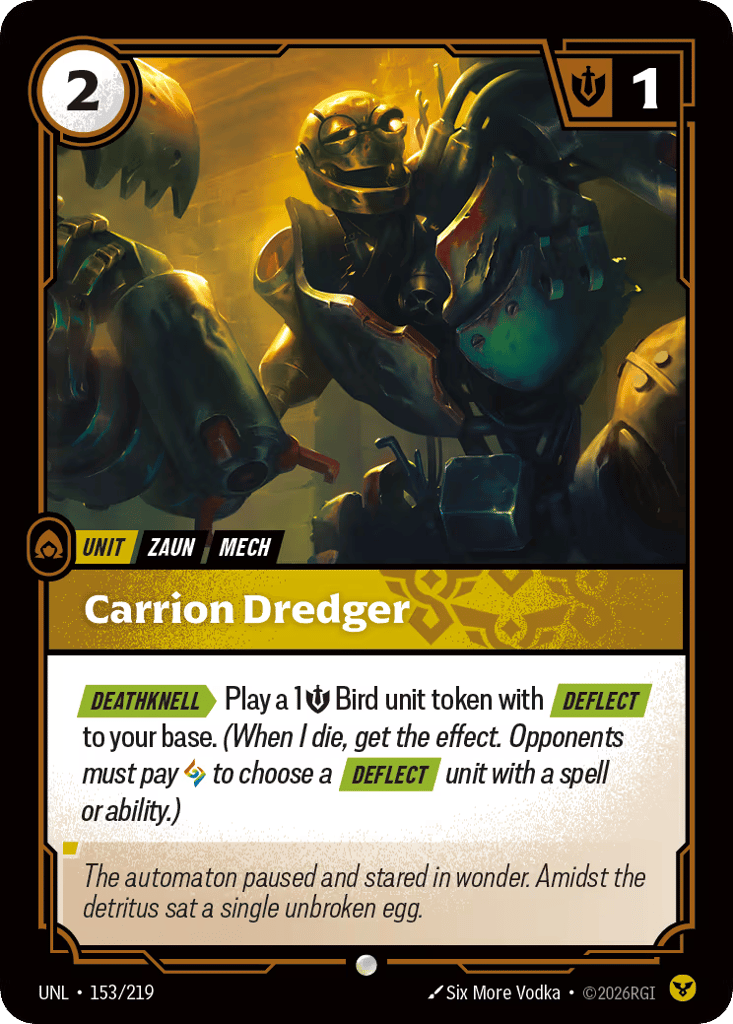 Carrion Dredger - 153/219 - Common - Unleashed