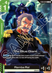 The Blue Giant - ST03-014 - Common (Alternate Art) - Zeon's rush