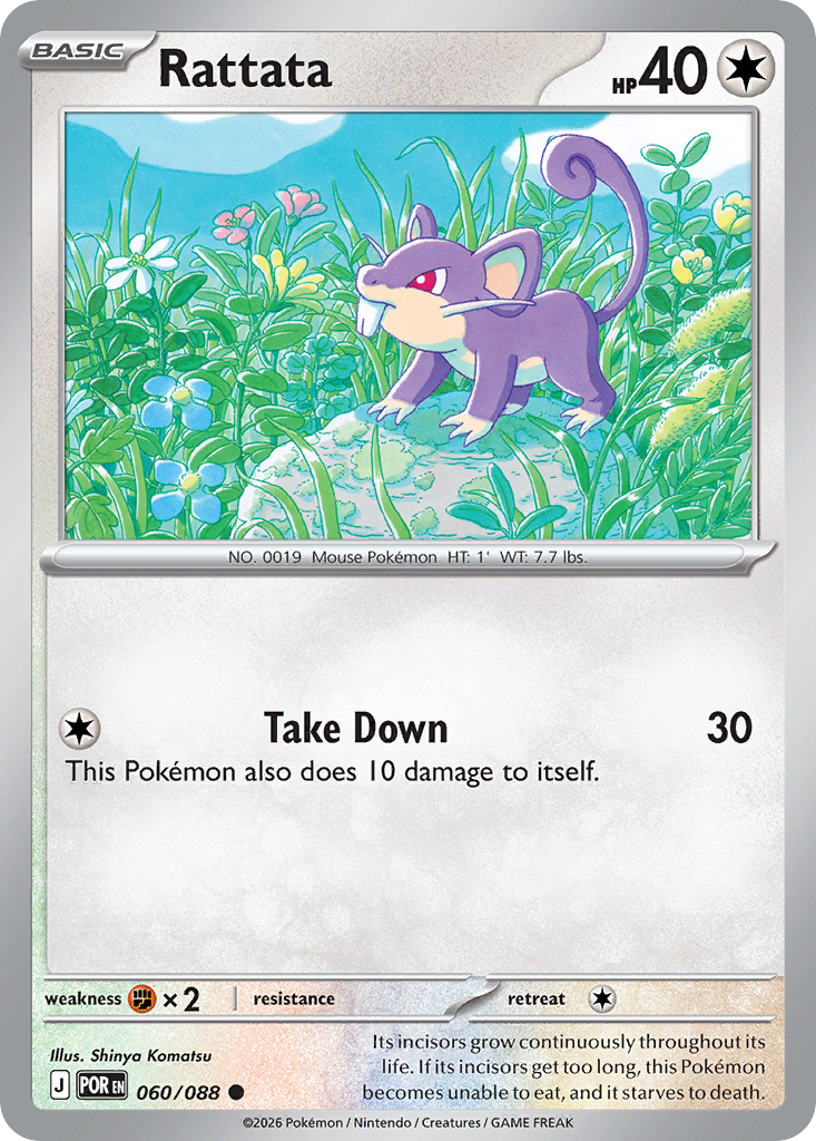 Rattata - 60/88 - Perfect Order