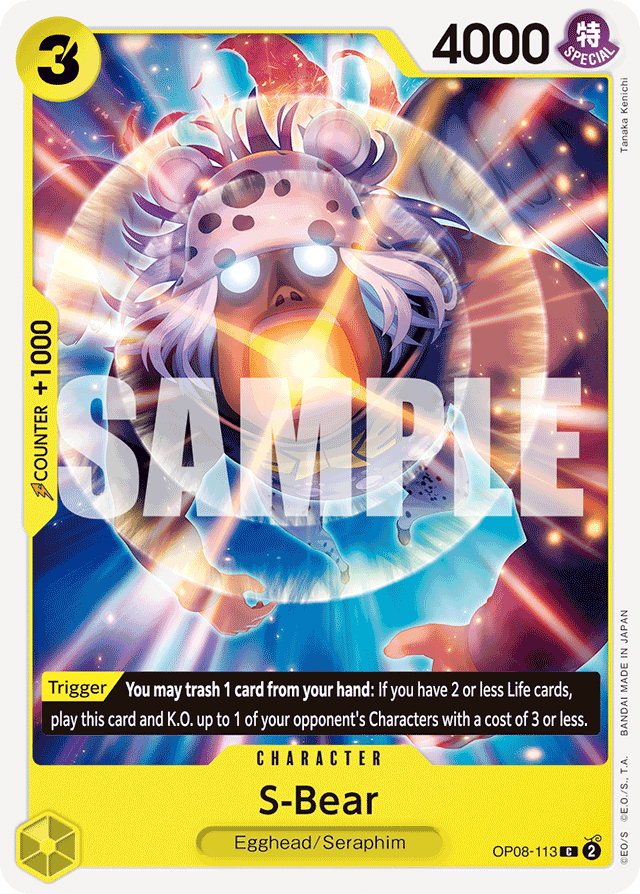 S-Bear - OP08-113 - Common - Two Legends