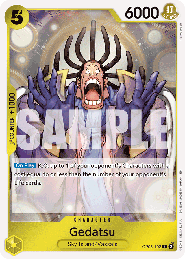 Gedatsu - OP05-102 - Rare (Reprint) - Awakening of the New Era