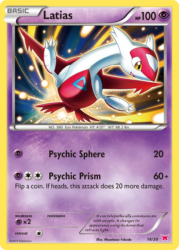 Latias - 14/30 - XY Trainer Kit Latias