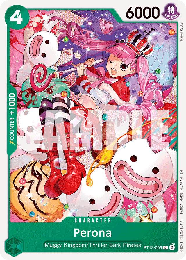 Perona - ST12-005 - Common (Reprint) - Zoro and Sanji