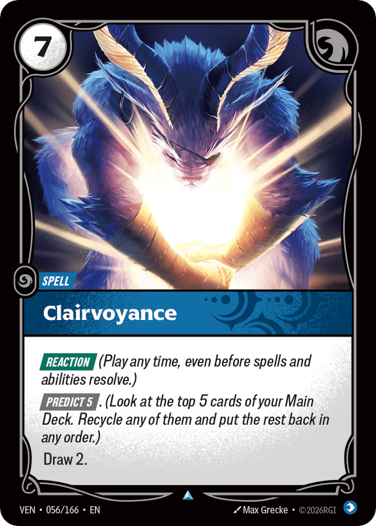 Clairvoyance - 056/166 - Uncommon - Vendetta