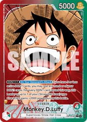 Monkey.D.Luffy - OP13-001 - Leader (Alternate Art) - Carrying On His Will