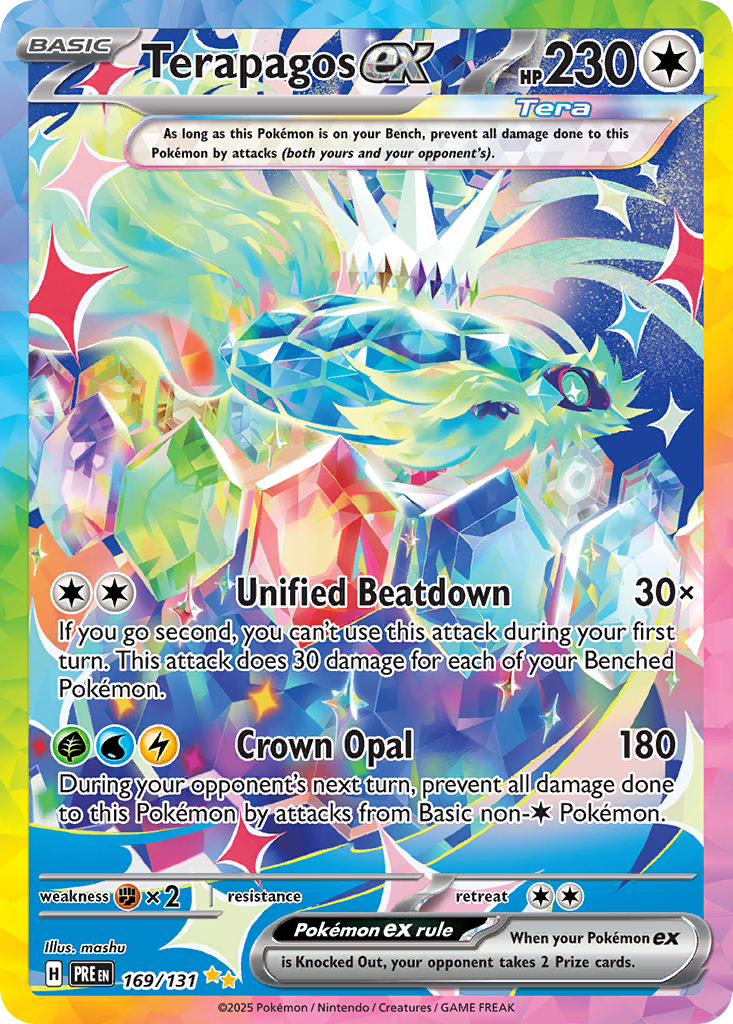 Terapagos ex - 169/131 - Prismatic Evolutions