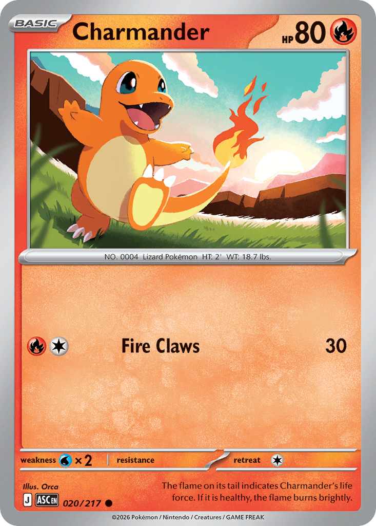 Charmander - 020/217 - Ascended Heroes