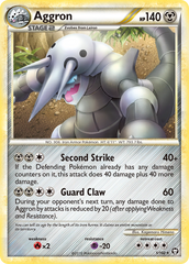 Aggron - 001/102 - HS—Triumphant