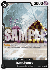 Bartolomeo - OP04-089 - Rare (Reprint) - Kingdoms of Intrigue