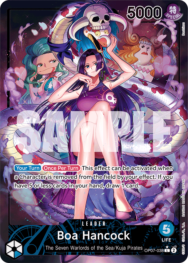 Boa Hancock - OP07-038 - Leader (Alternate Art) - 500 Years In The Future