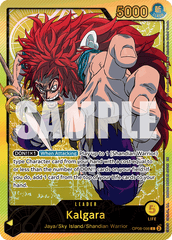 Kalgara - OP08-098 - Leader (Special Alternate Art) - Two Legends