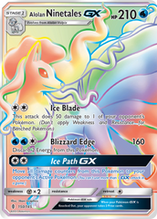 Alolan Ninetales-GX - 150/145 - Guardians Rising