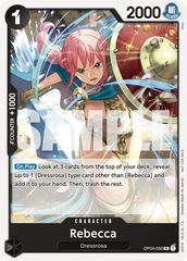 Rebecca - OP04-092 - Rare (Tournament Pack Vol2Alt Art) - Kingdoms of Intrigue