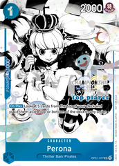 Perona - OP01-077 - Uncommon (Top Player Stamp Vol2) - Romance Dawn