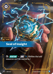Seal Of Insight - 229/221 - Showcase - Spiritforged