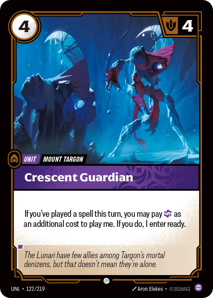 Crescent Guardian - 122/219 - Common - Unleashed