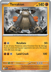 Terrakion - 54/86 - White Flare