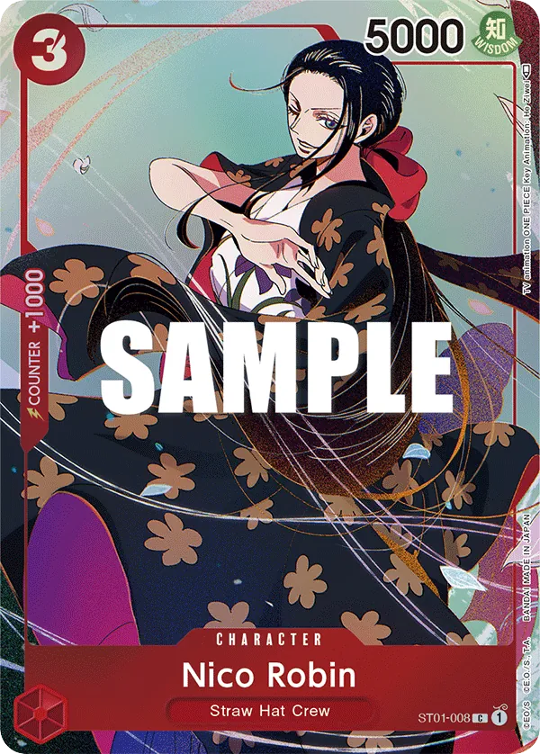 Nico Robin - ST01-008 - Common (Gift Collection Alt Art) - Straw Hat Crew