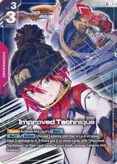Improved Technique - GD03-109 - Rare (Alternate Art) - Steel Requiem