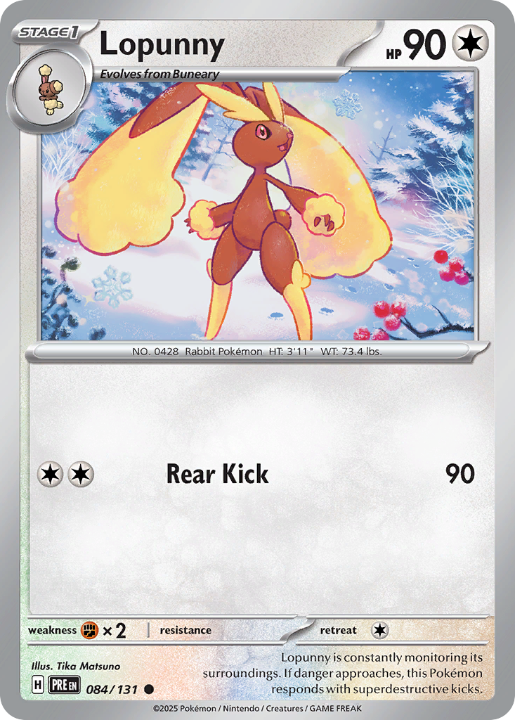 Lopunny - 084/131 - Prismatic Evolutions