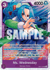 Ms. Wednesday - EB01-034 - Super Rare - Memorial Collection