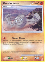 Geodude - 01/11 - DP Trainer Kit Lucario