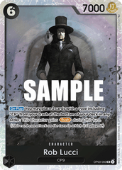 Rob Lucci - OP03-092 - Super Rare - Pillars of Strength