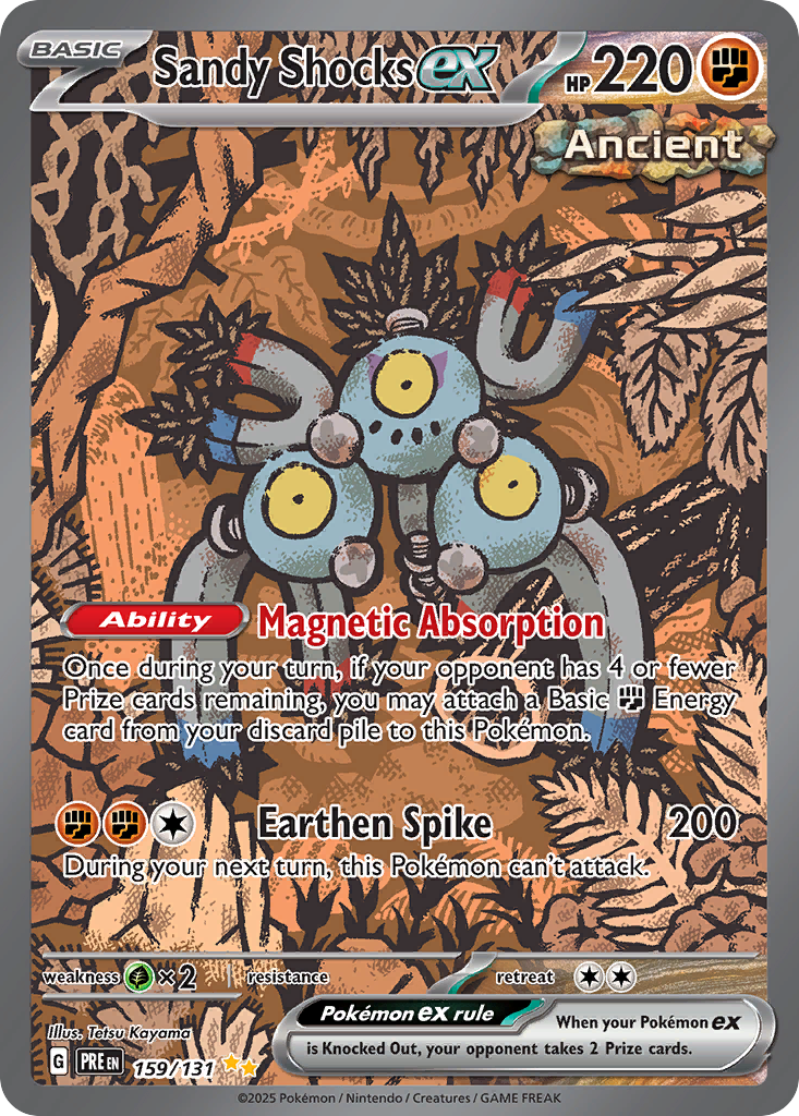 Sandy Shocks ex - 159/131 - Prismatic Evolutions