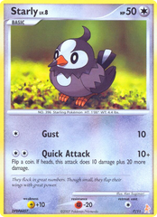 Starly - 07/11 - DP Trainer Kit Lucario
