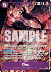King - EB04-031 - Rare (Alternate Art) - Egghead Crisis