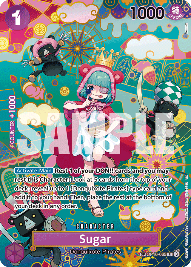 Sugar - OP10-065 - Rare (Special Alternate Art) - Royal Blood
