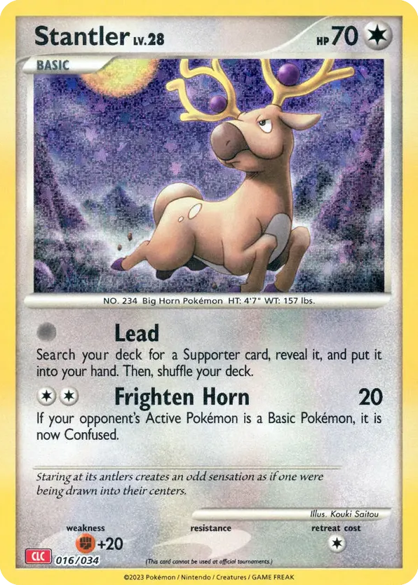 Stantler - 16/34 - Pokémon TCG Classic - Charizard