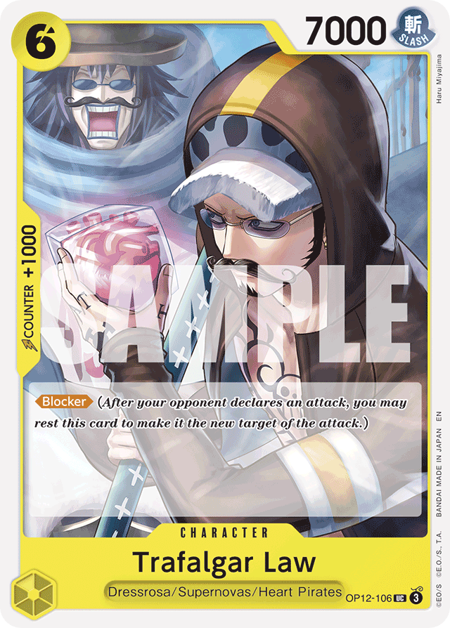 Trafalgar Law - OP12-106 - Uncommon - Legacy of the Master