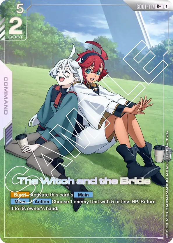 The Witch and the Bride - GD01-117 - Rare (Alternate Art) - Newtype Rising