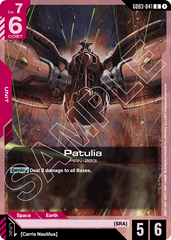 Patulia - GD03-041 - Uncommon - Steel Requiem