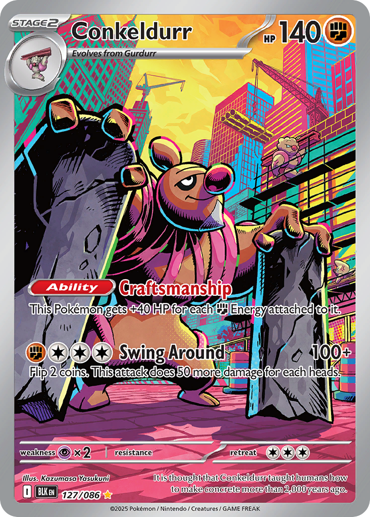 Conkeldurr - 127/86 - Black Bolt