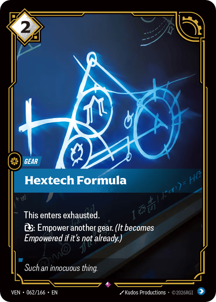 Hextech Formula - 062/166 - Rare - Vendetta