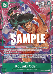 Kouzuki Oden - OP02-030 - Super Rare (Alternate Art) - Paramount War
