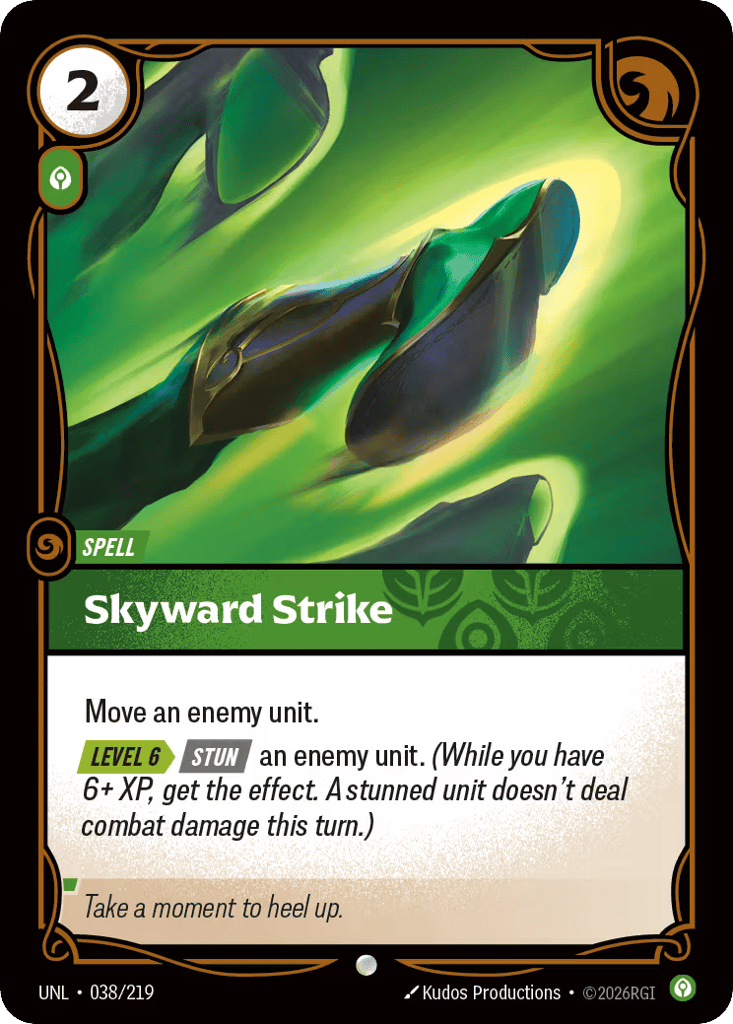 Skyward Strike - 038/219 - Common - Unleashed
