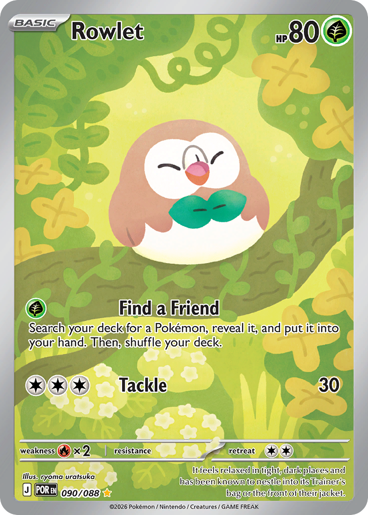 Rowlet - 90/88 - Perfect Order