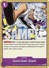Gum-Gum Giant - OP09-078 - Rare (Starter Deck) - Emperors In The New World
