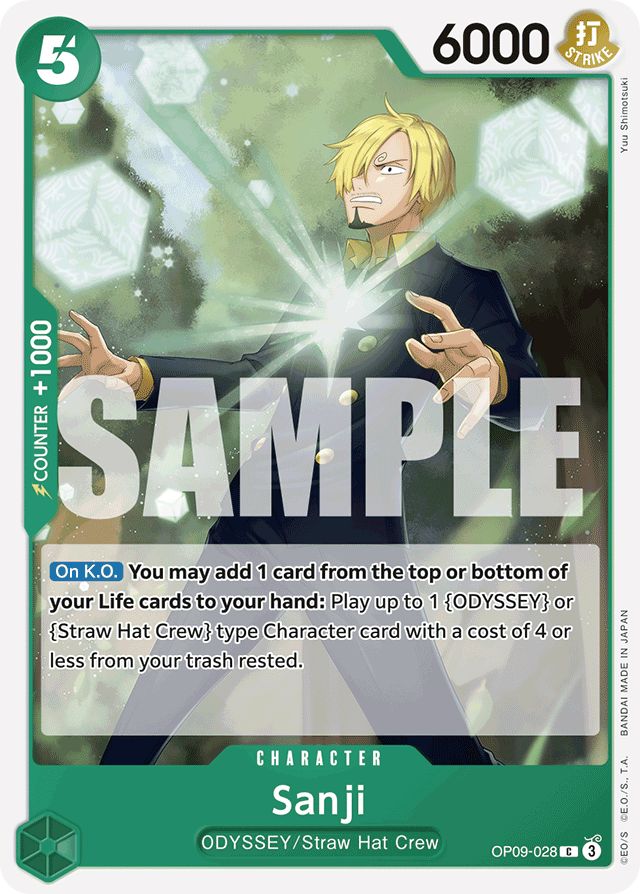 Sanji - OP09-028 - Common - Emperors In The New World