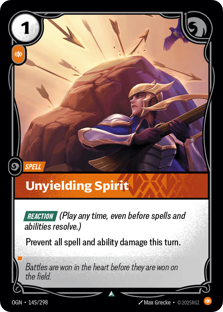 Unyielding Spirit - 145/298 - Uncommon - Origins