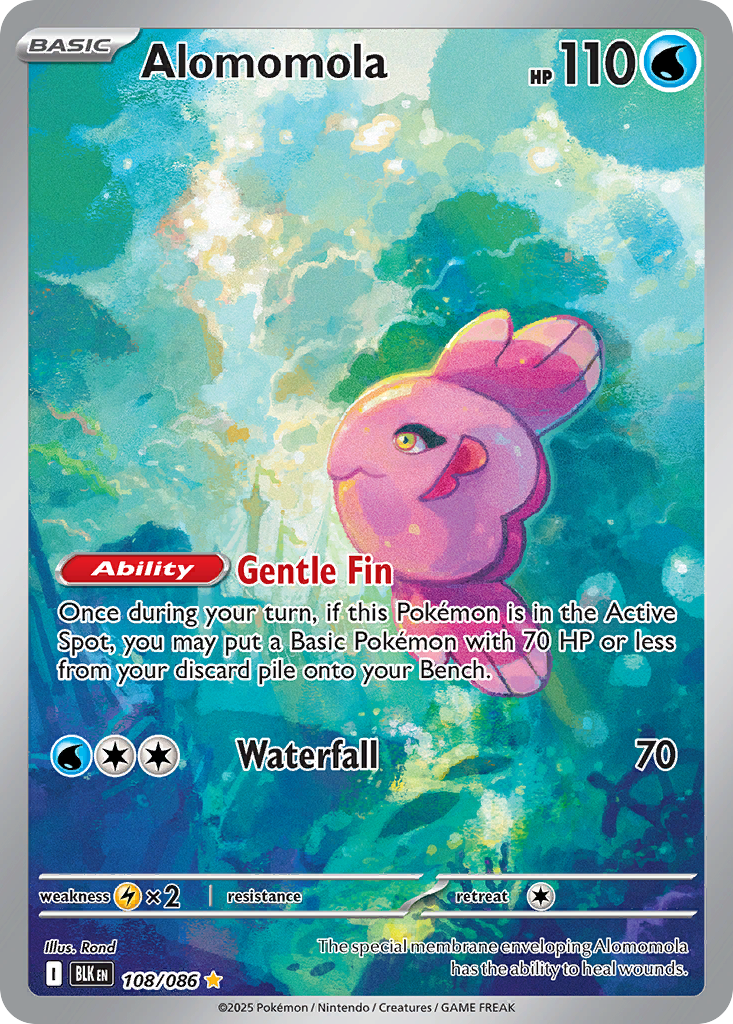 Alomomola - 108/86 - Black Bolt