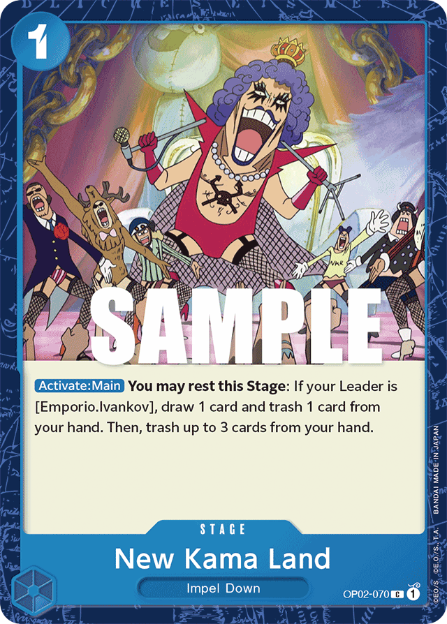 New Kama Land - OP02-070 - Common - Paramount War